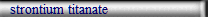strontium titanate